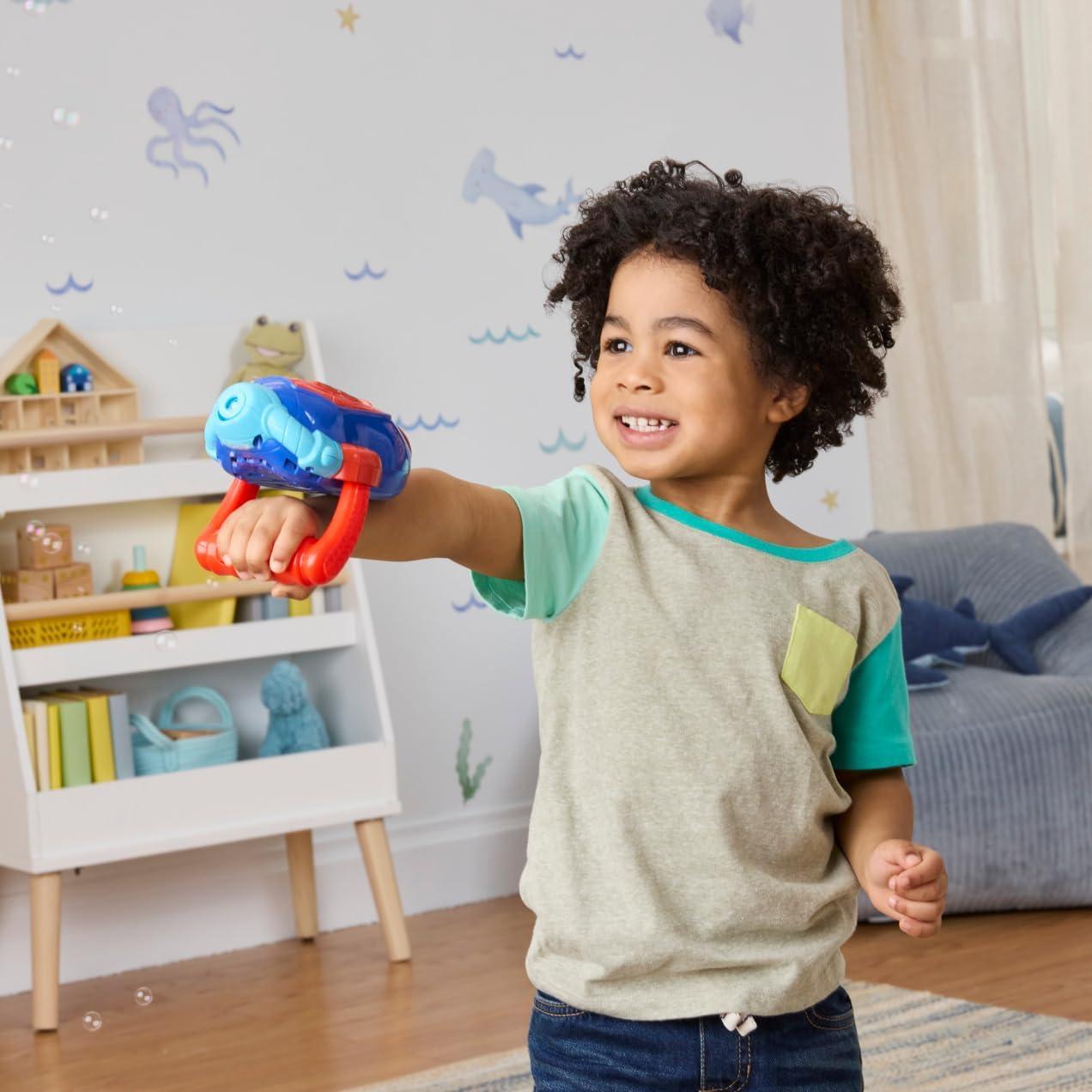 Lanzador de Burbujas Electrónico Marvel Spidey 3 Varitas