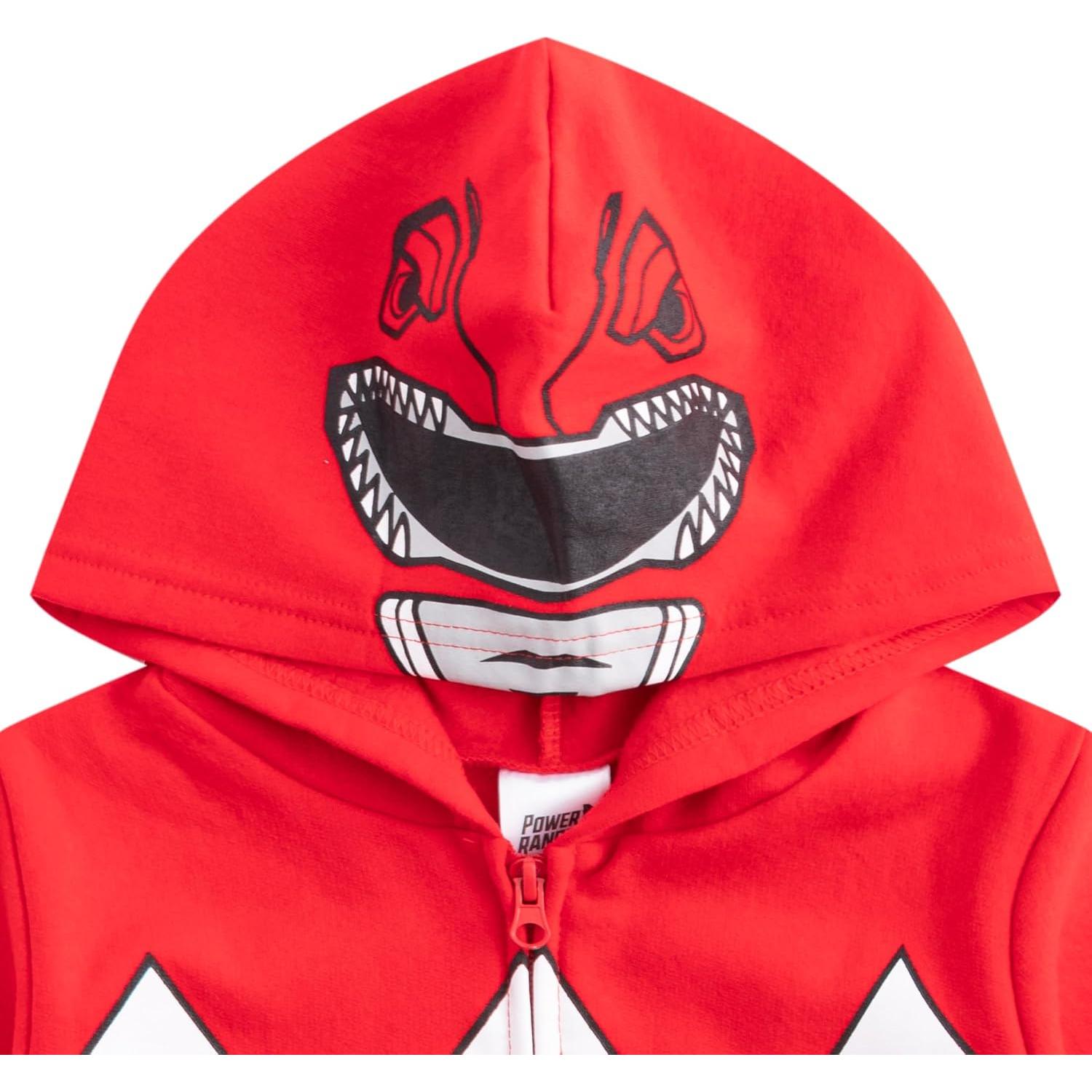 Sudadera con cremallera Hasbro Power Rangers para niños 4-7