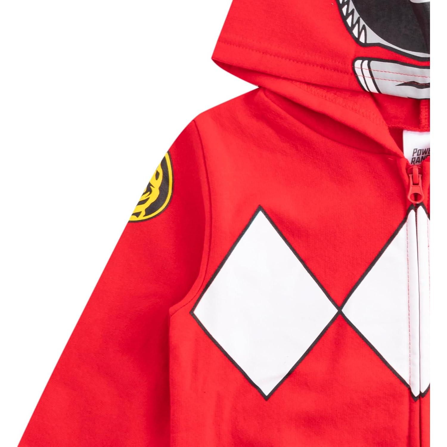 Sudadera con cremallera Hasbro Power Rangers para niños 4-7