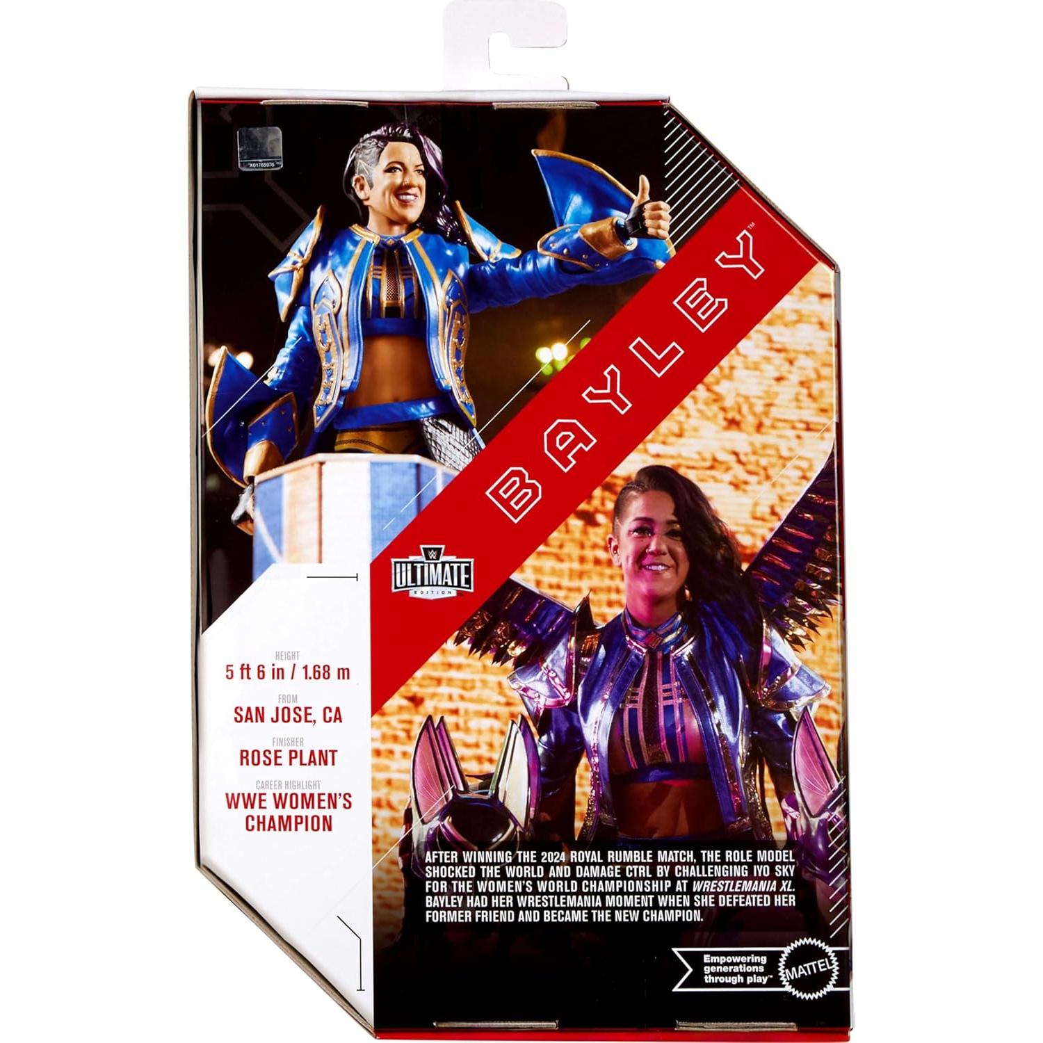 Figura de Acción WWE Ultimate Edition Mattel Bayley 15 cm
