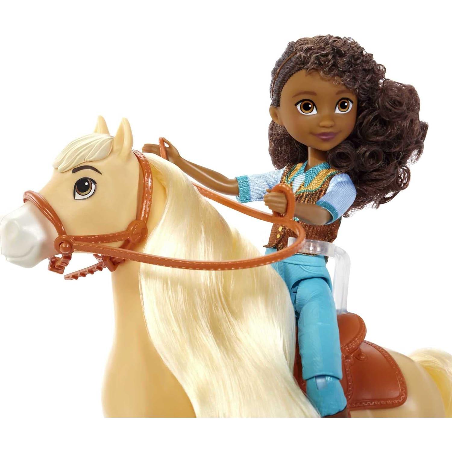 Conjunto Muñeca Pru y Caballo Chica Linda Mattel Spirit