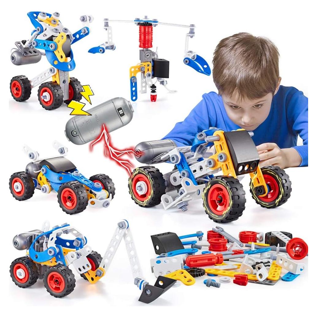 Juego de Construcción Erector Kidpal 113 PCS STEM 5 en 1