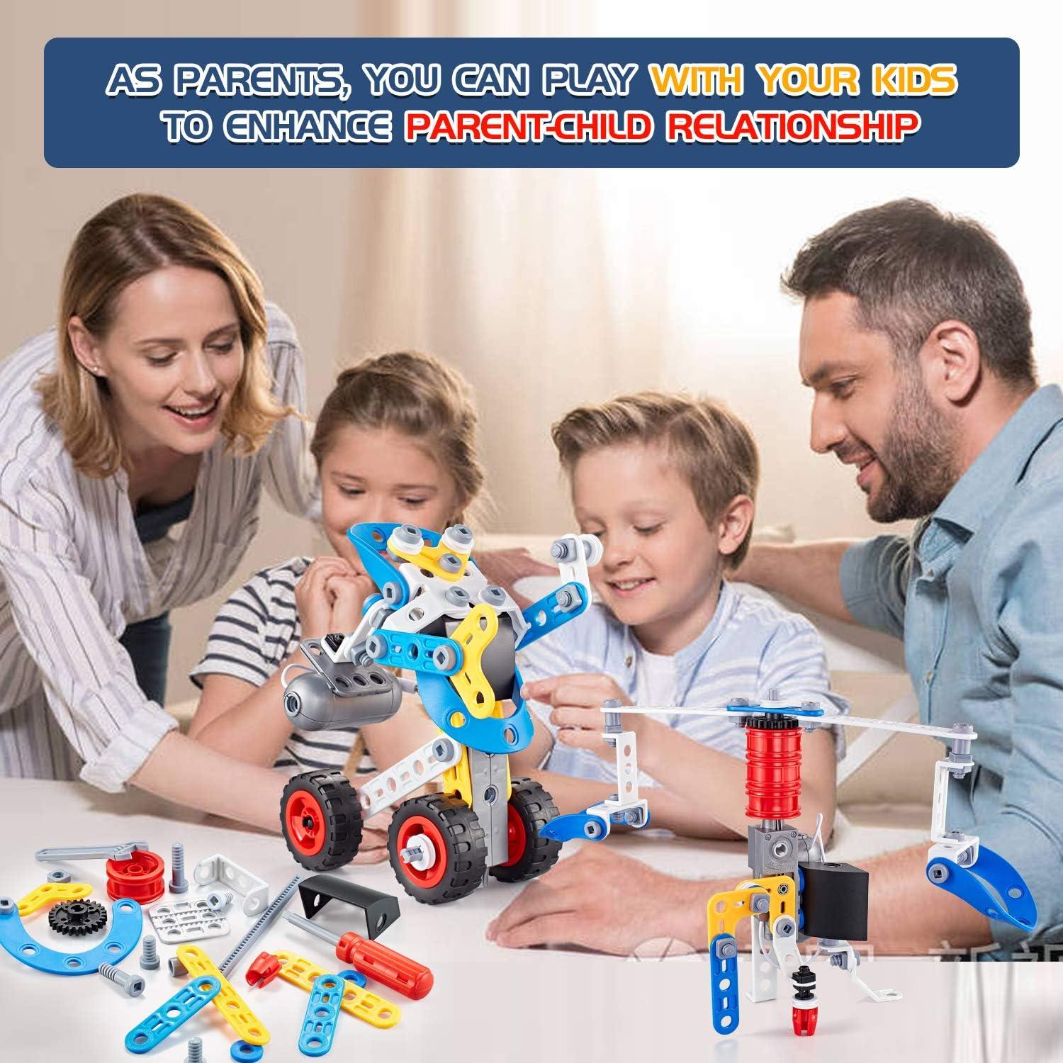 Juego de Construcción Erector Kidpal 113 PCS STEM 5 en 1