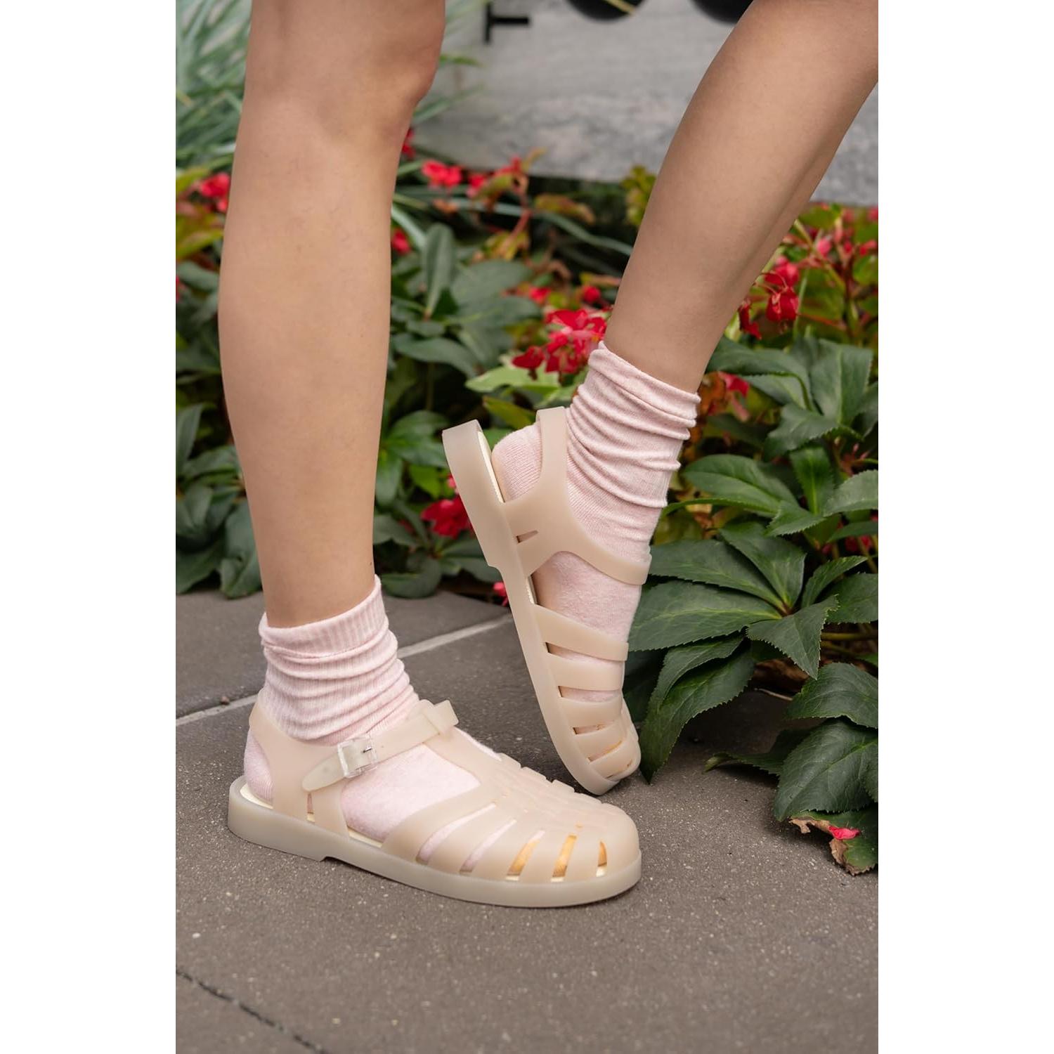 Sandalia de Gel Melissa Possession Pescador Beige T.9