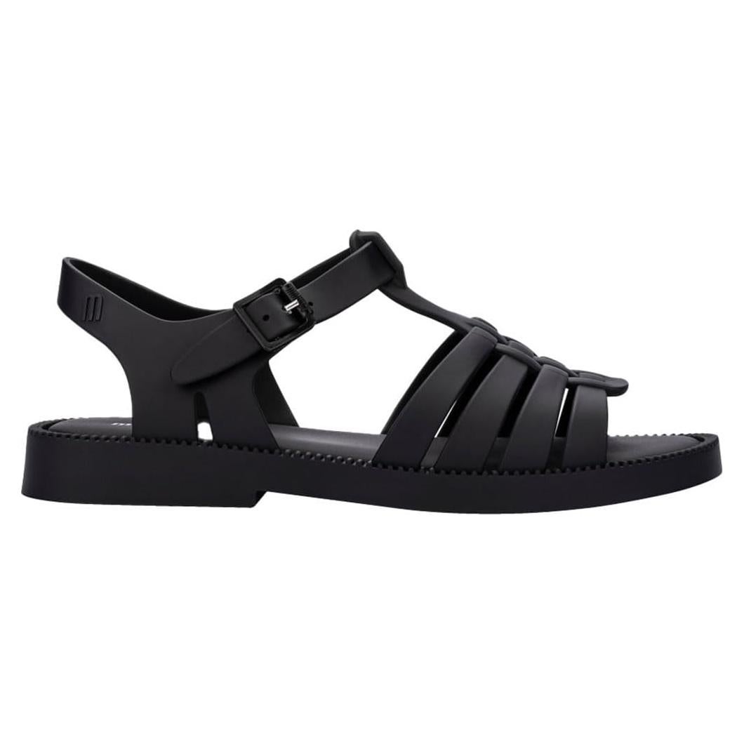 Sandalias Melissa Posesión Fresca para Mujeres - Negro Mate - Talla 7