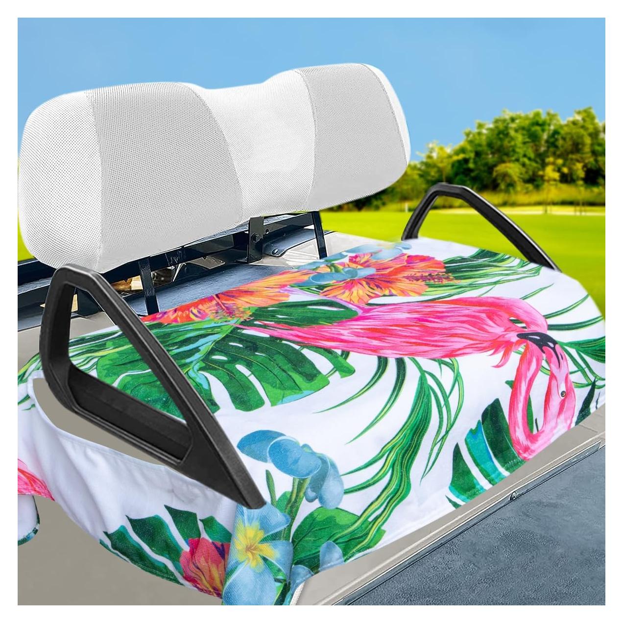 Fundas de Asiento para Carro de Golf Barudan Flamingo 129.54x78.74cm