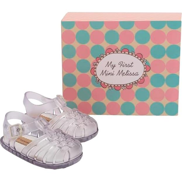 Sandalias Mini Melissa Posesión para Infantes T.3 Transparente