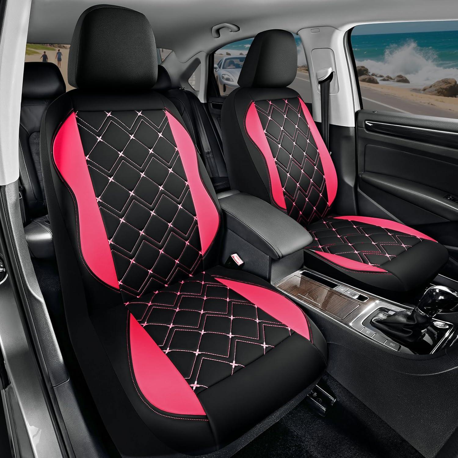 Fundas de Asiento Delantero Road Comforts Rosa Fucsia Universal