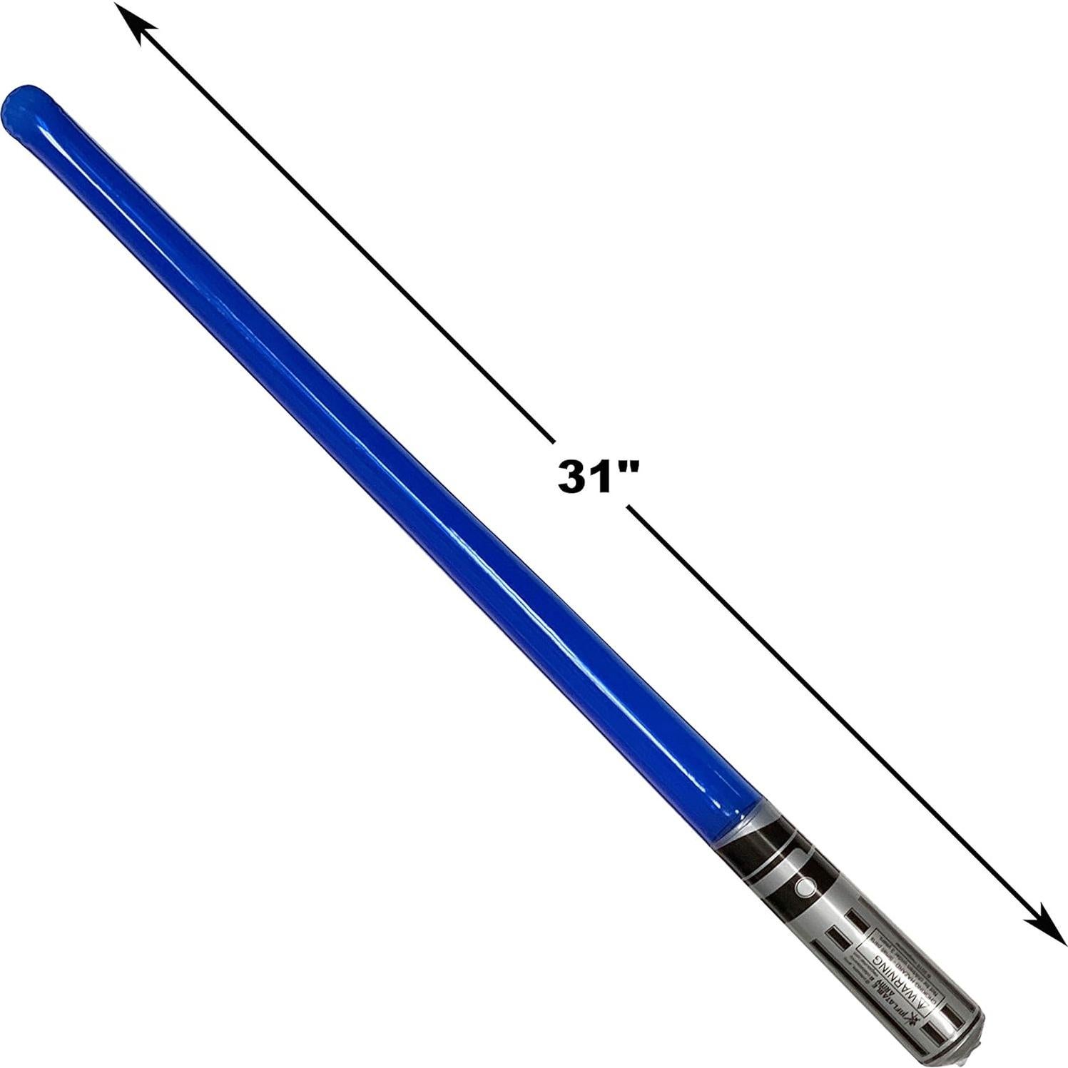 Paquete de 8 Espadas Inflables - 4 Rojas y 4 Azules