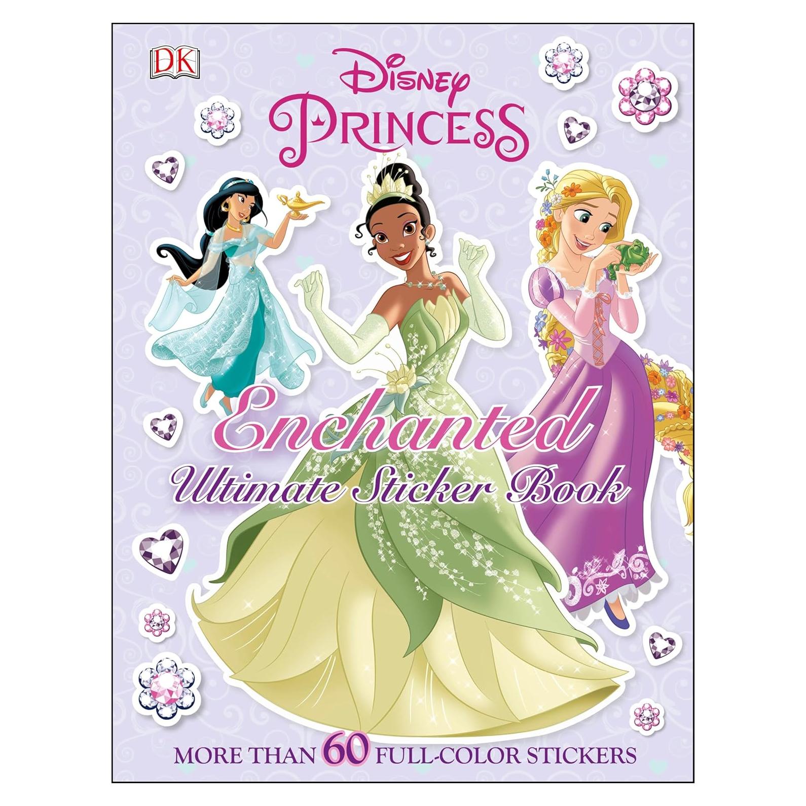 Ultimate Sticker Book: Disney Princess: Enchanted: More Than 60 Reusable Full-Color Stickers