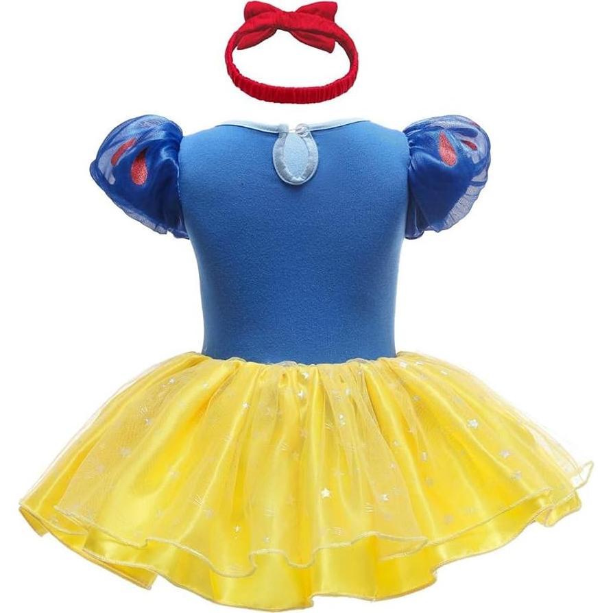 Vestido de Princesa para Bebé Dressy Daisy con Tutu y Diadema