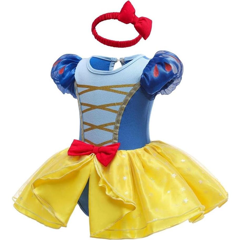 Vestido de Princesa para Bebé Dressy Daisy con Tutu y Diadema