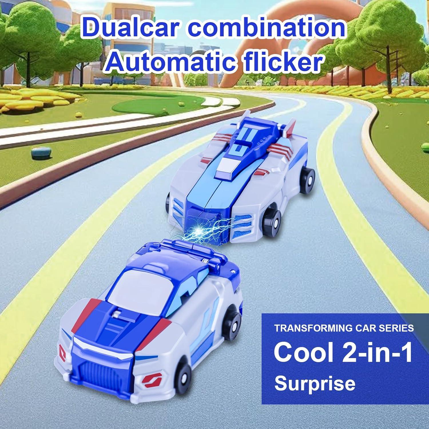 Juguete Transformador Dinosaurio Vixiwi Dragón Ala Plateada 12.7cm