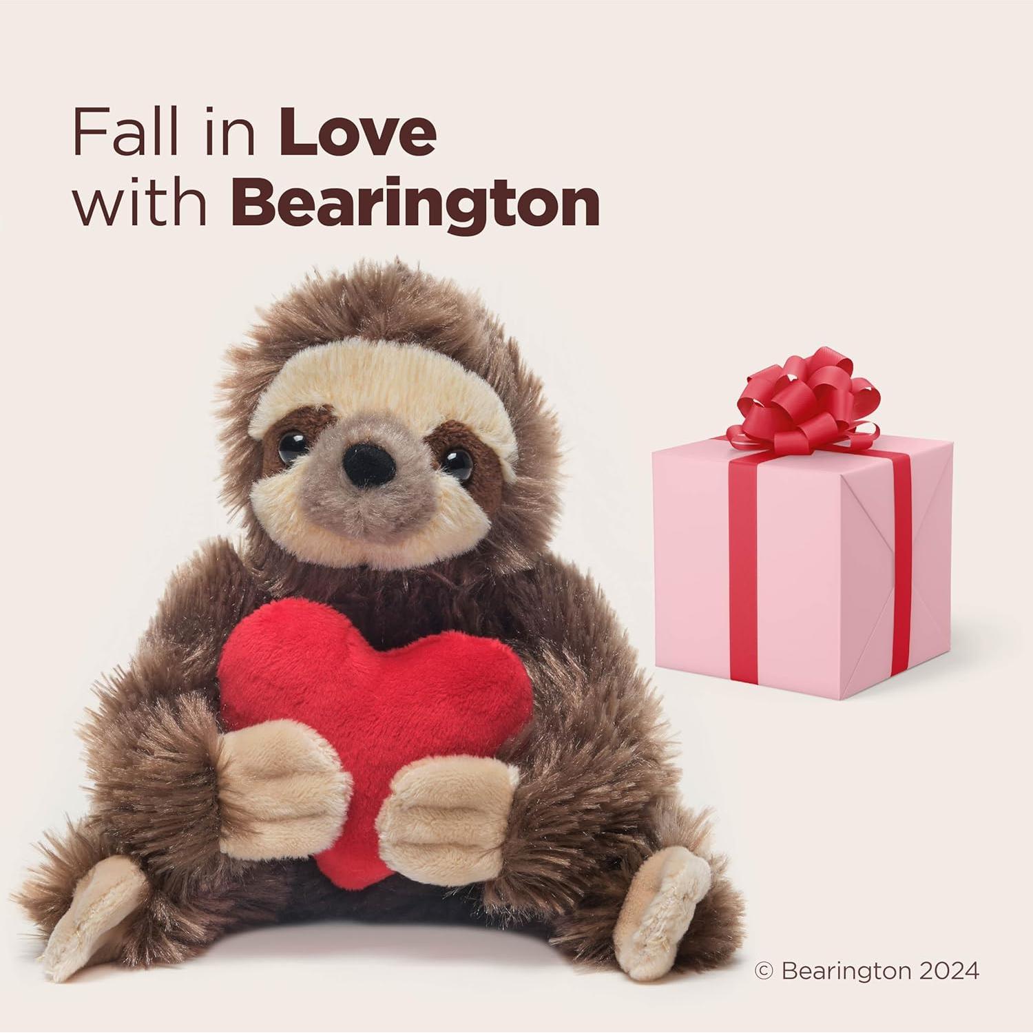 Peluches Bearington Lil Simon Amor 16.5 cm Perezoso San Valentín