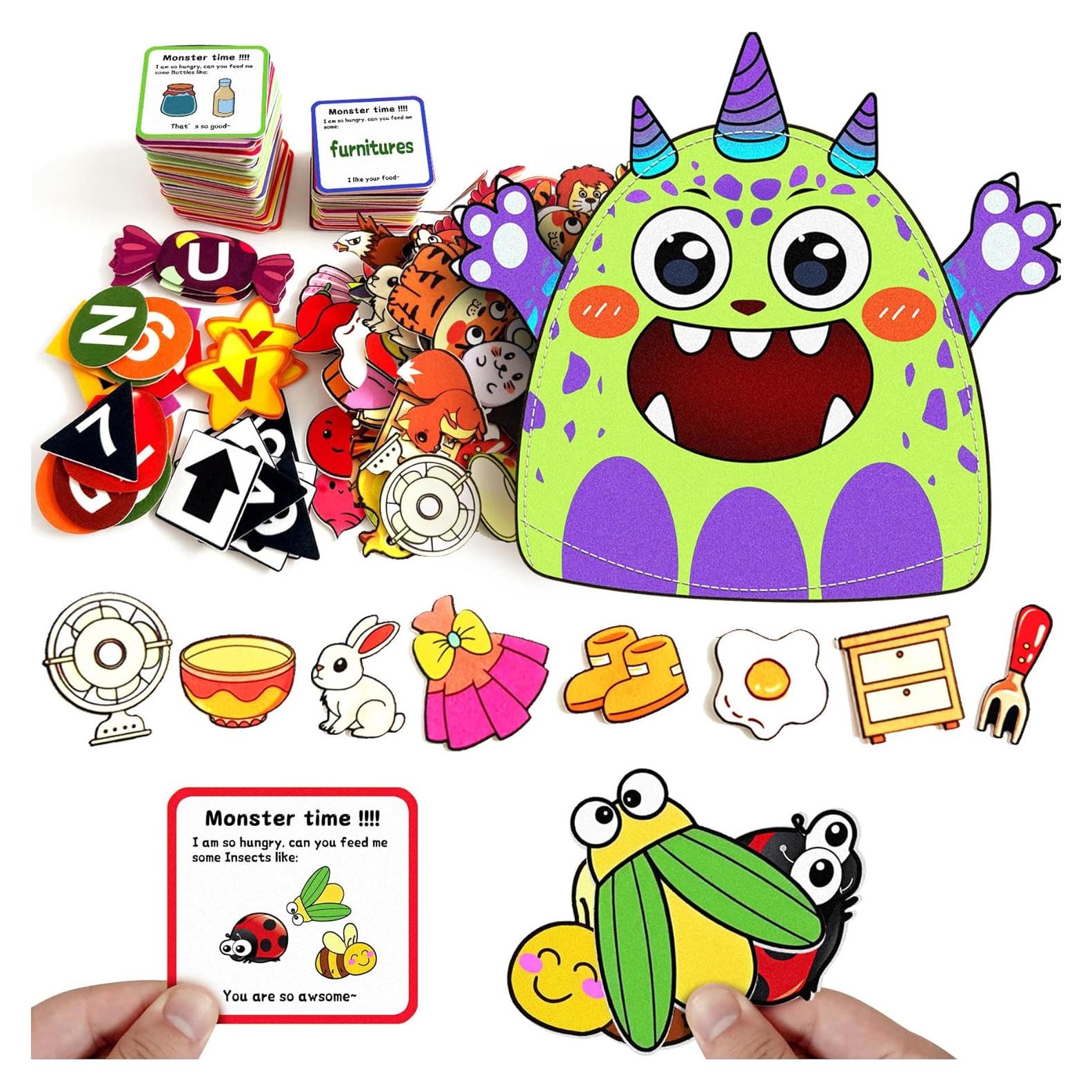 Juguete de Aprendizaje Monstruo del Alfabeto SKOLESK Multicolor