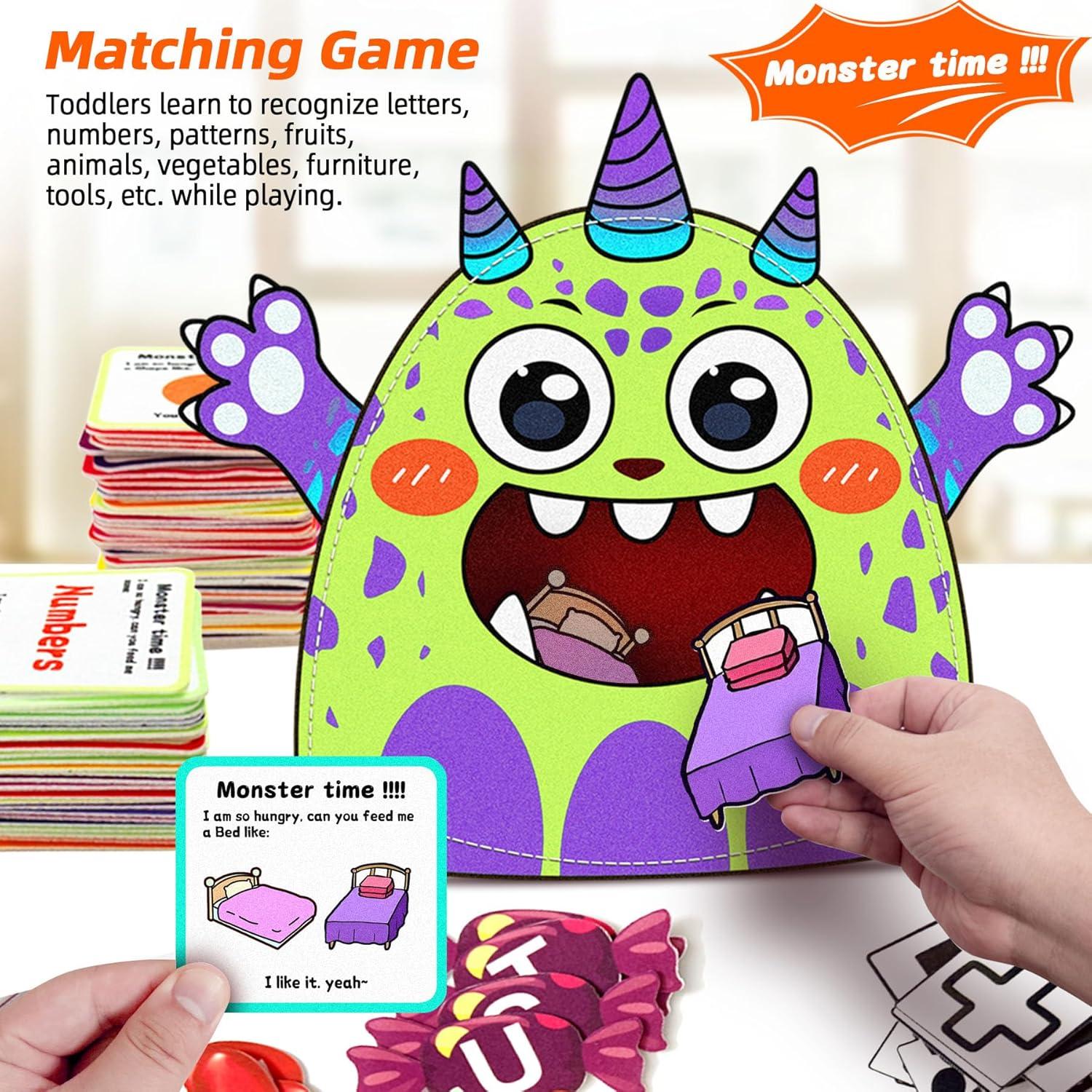 Juguete de Aprendizaje Monstruo del Alfabeto SKOLESK Multicolor