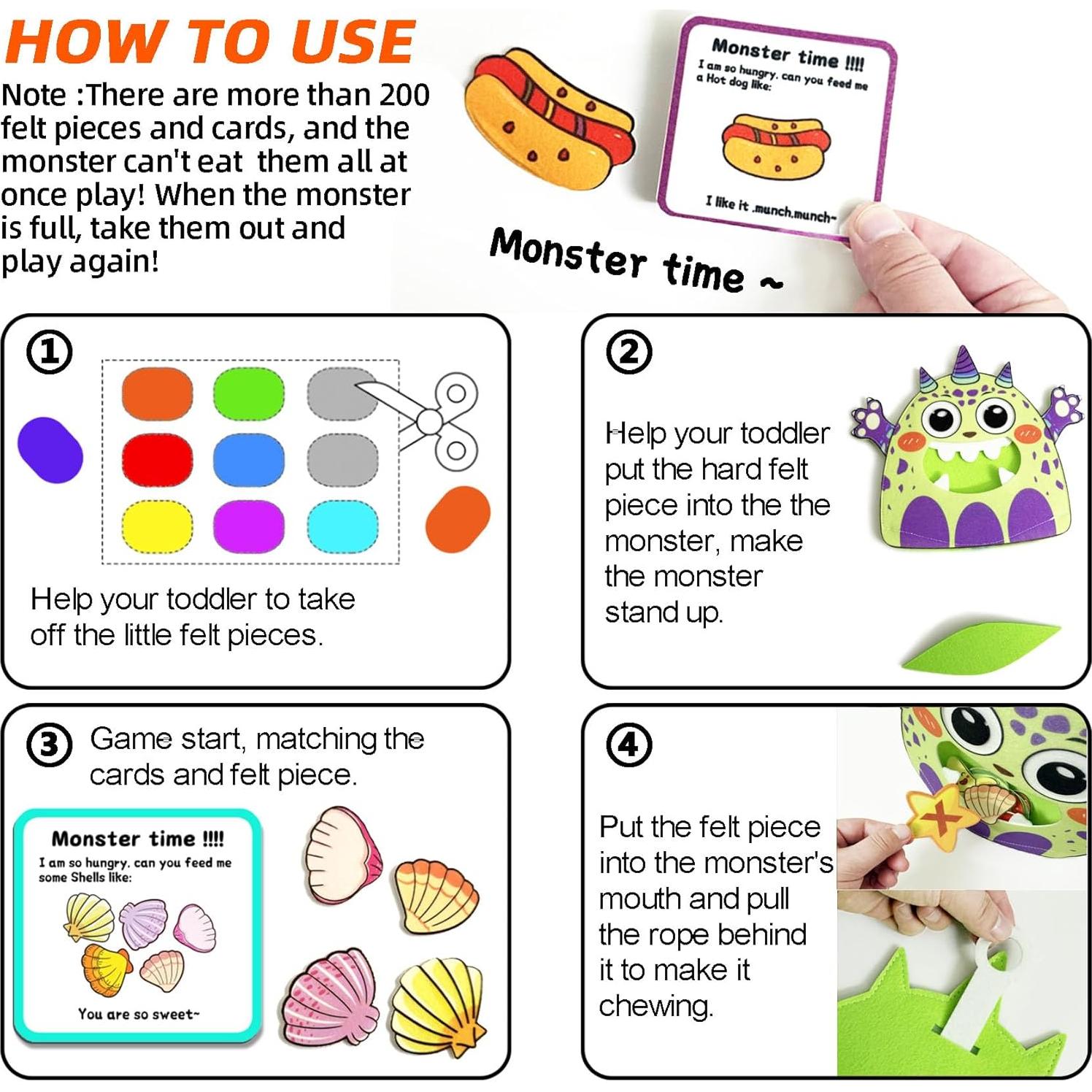 Juguete de Aprendizaje Monstruo del Alfabeto SKOLESK Multicolor