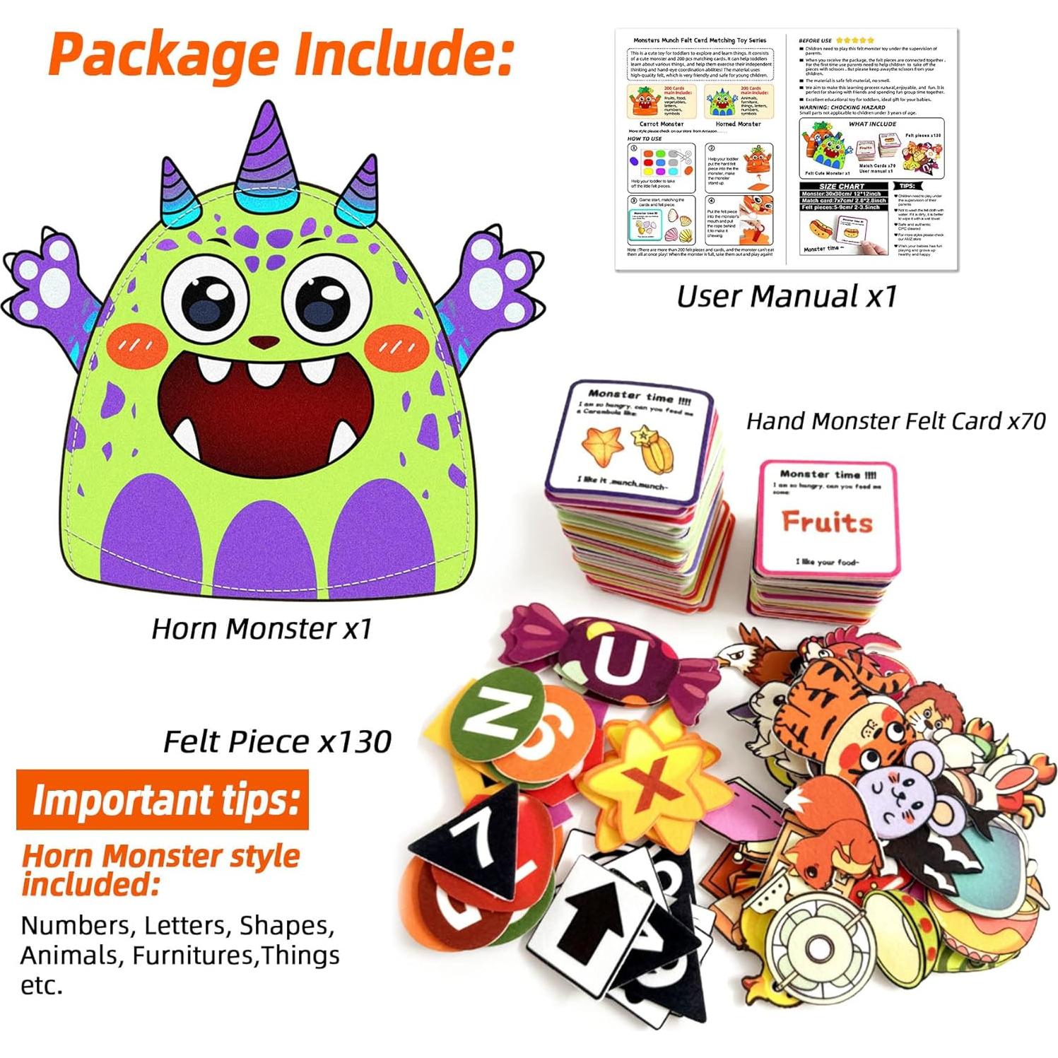 Juguete de Aprendizaje Monstruo del Alfabeto SKOLESK Multicolor