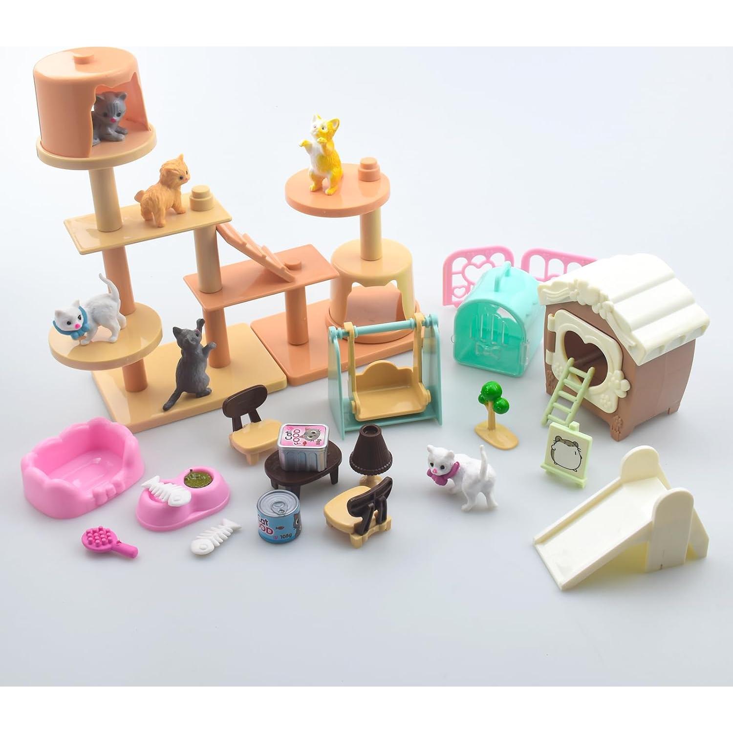 Juego de Imaginación para Niños Iselyn - 48 Piezas de Gato