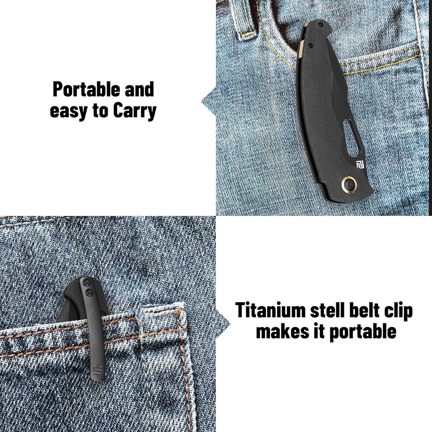 Cuchillo Plegable ARTISANCUTLERY ATZ-1860P 9.8cm Hoja AR-RPM9