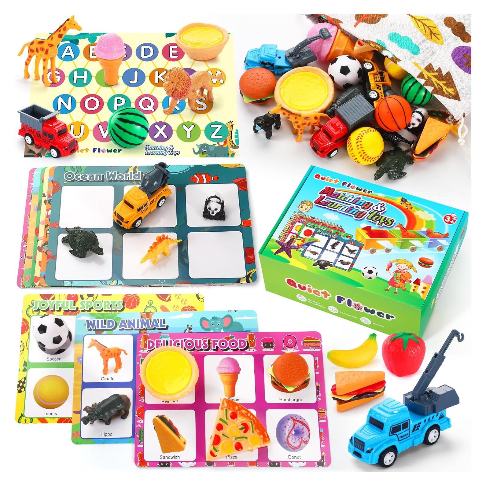 Juguetes de Clasificación Montessori Quiet Flower 3-5 Años