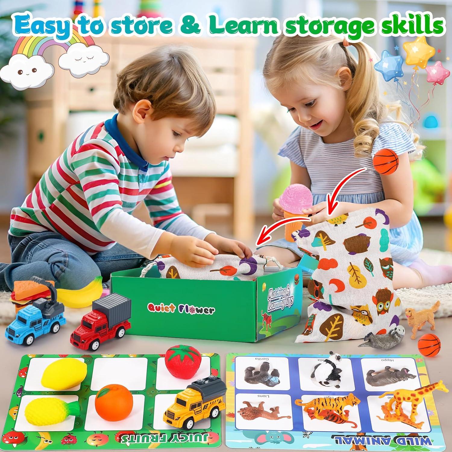 Juguetes de Clasificación Montessori Quiet Flower 3-5 Años