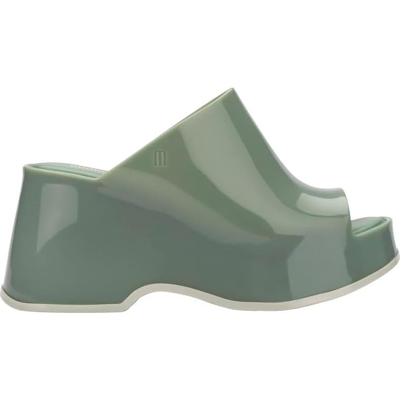 Mules Patty Melissa Mujeres Verde Claro Talla 8 Comodidad