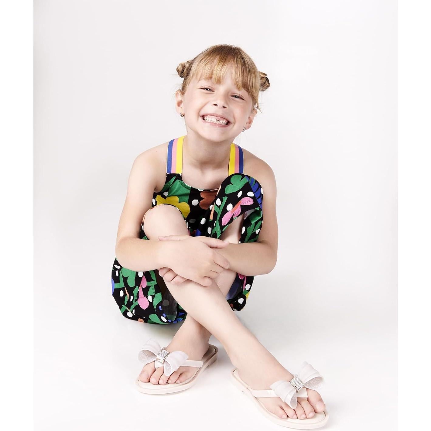 Sandalias Mini Melissa Flip Flop IV Niña 11 Beige