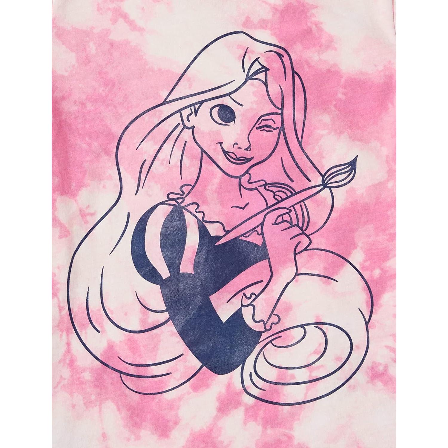 Camisetas de Manga Corta Amazon Essentials Niñas - 4 Pack Princesa