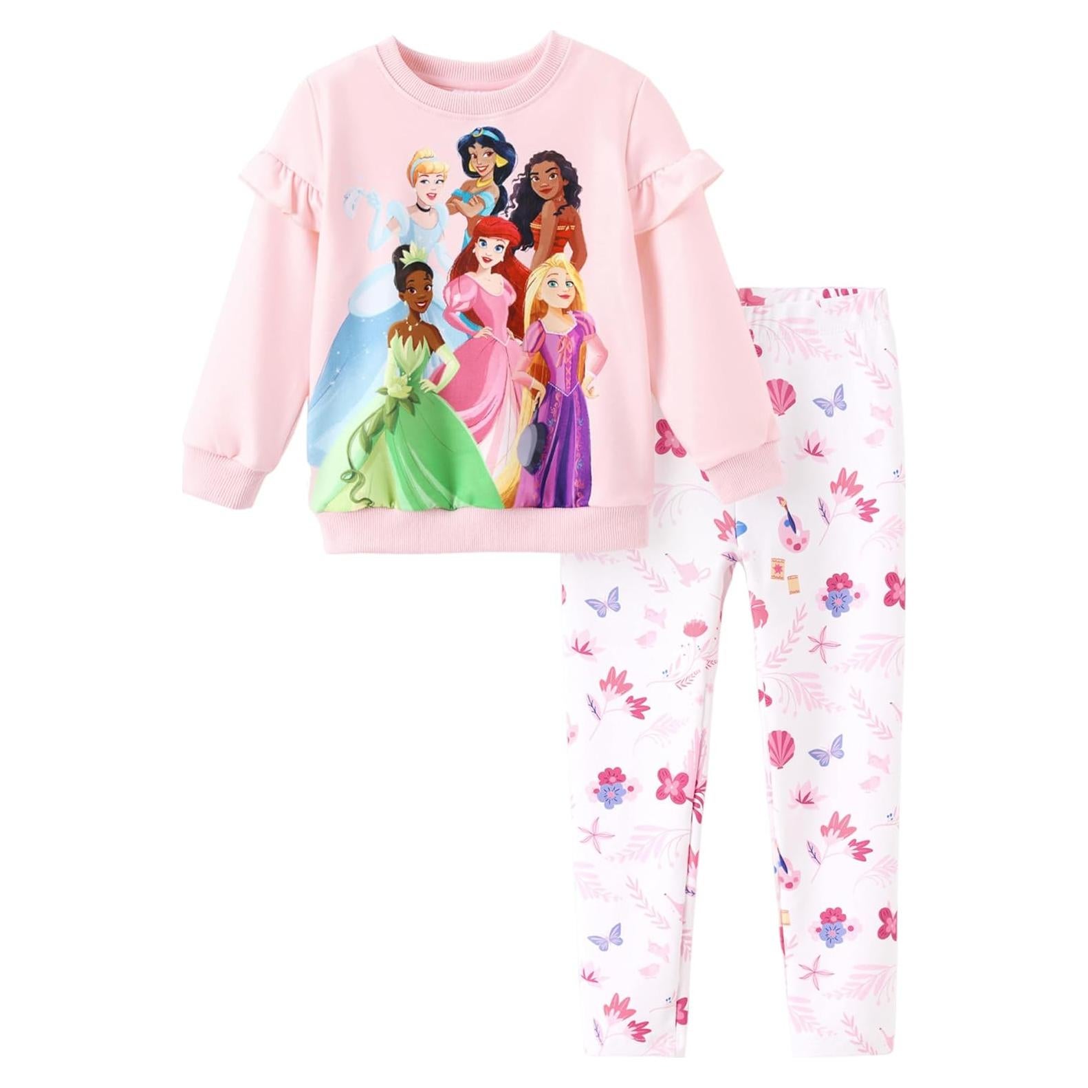 Conjunto Ropa Niña Disney Princesa Rosa 2 Piezas 2T