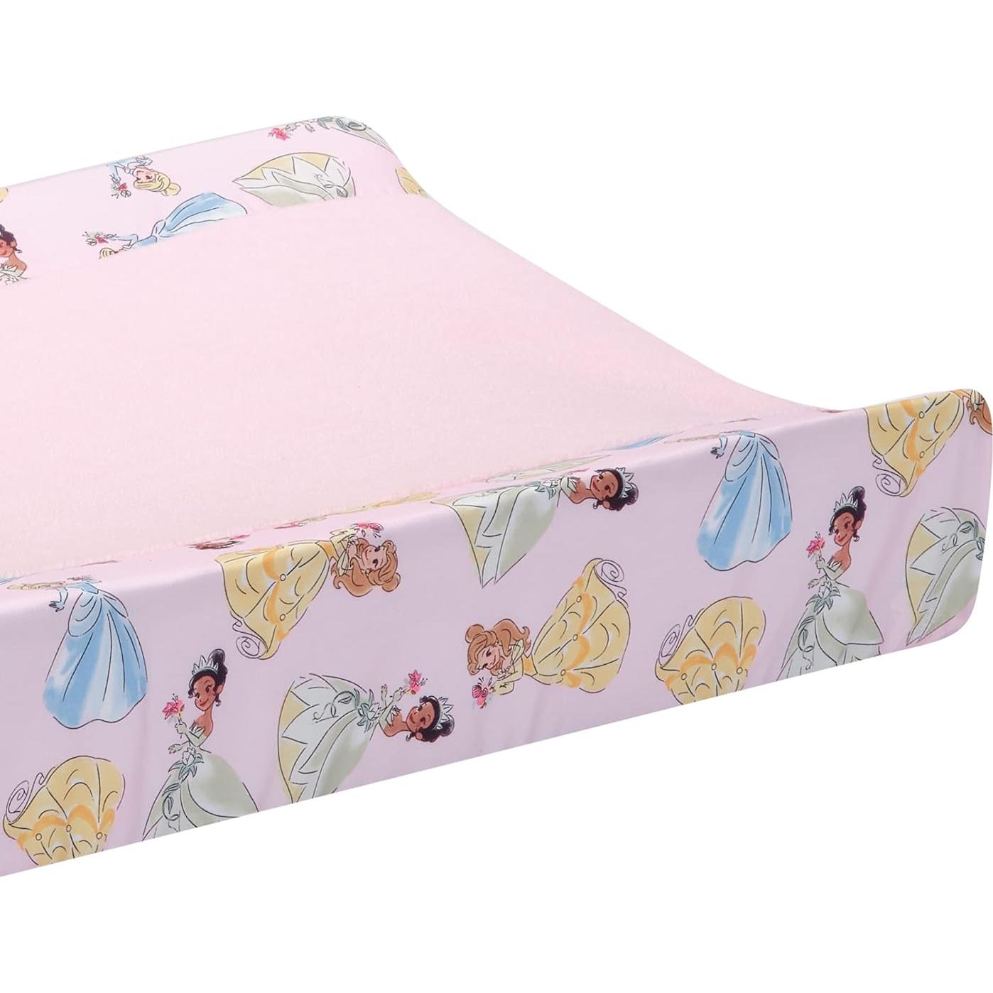 Funda de Cambiador Disney Princesas 81.3x40.6 cm Rosa
