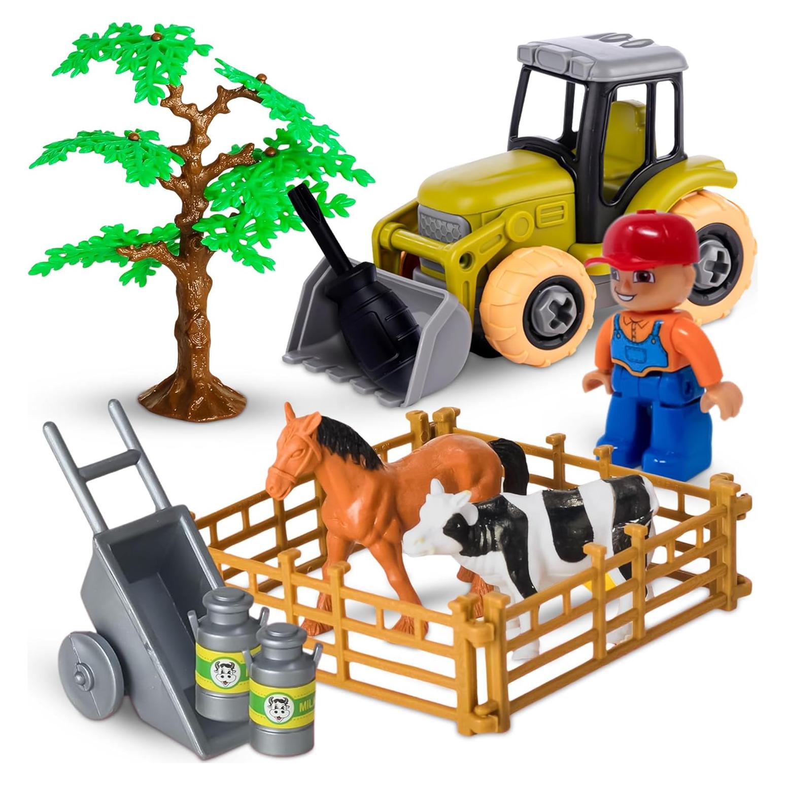 Kit de Tractor Desmontable Maribus-FL - Juguete Educativo STEM
