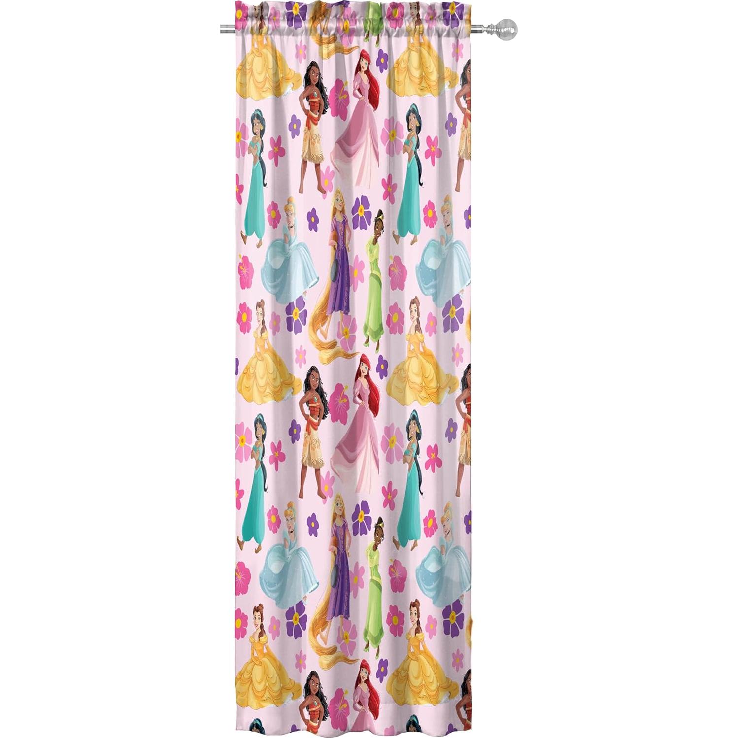 Cortinas de Ventana Jay Franco Princesa Disney 107x160 cm Rosa