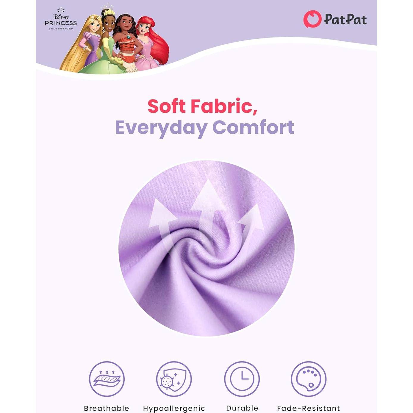 Vestido de Princesa Rapunzel Disney para Niñas 2T Púrpura