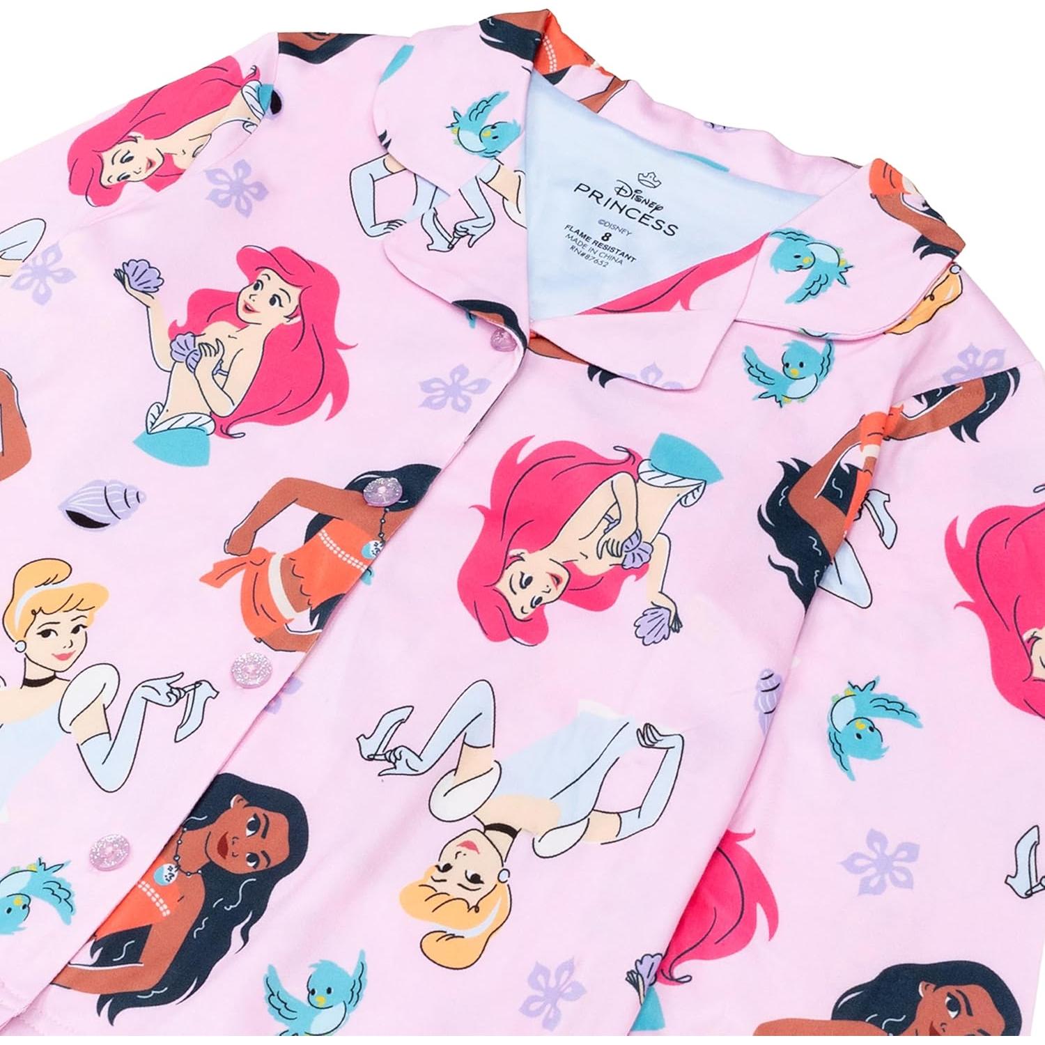 Pijama 2 Piezas Disney Princesa para Niñas Talla 8
