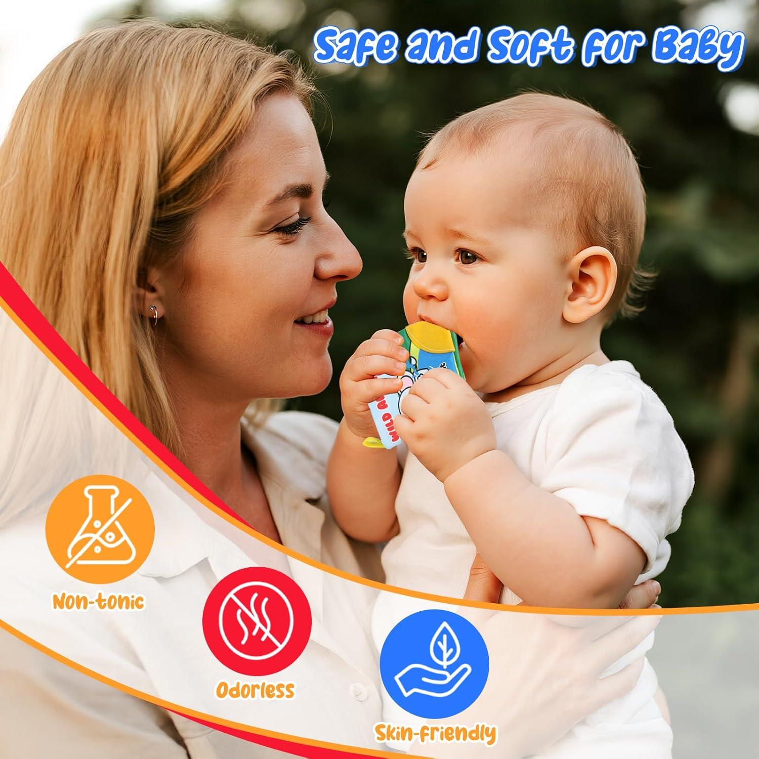 Juguetes de Peluche de Granja LUPHENZOK para Bebés 6-12 Meses