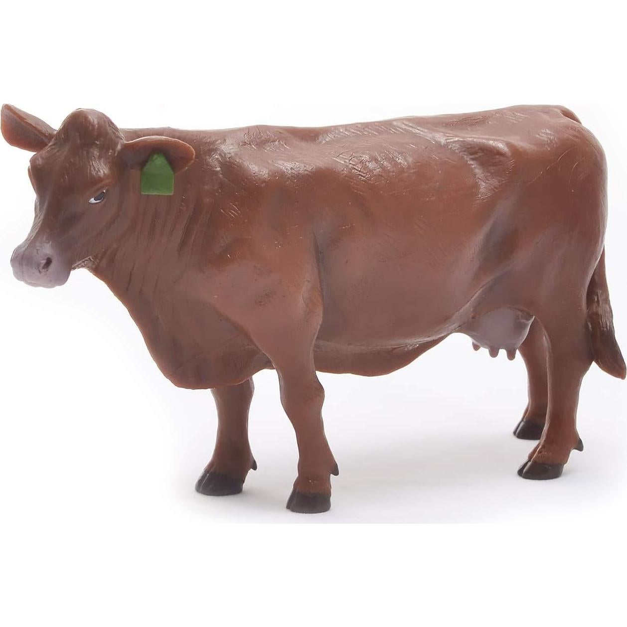 Pareja Vaca y Ternero Angus Rojo Little Buster Toys 1/16