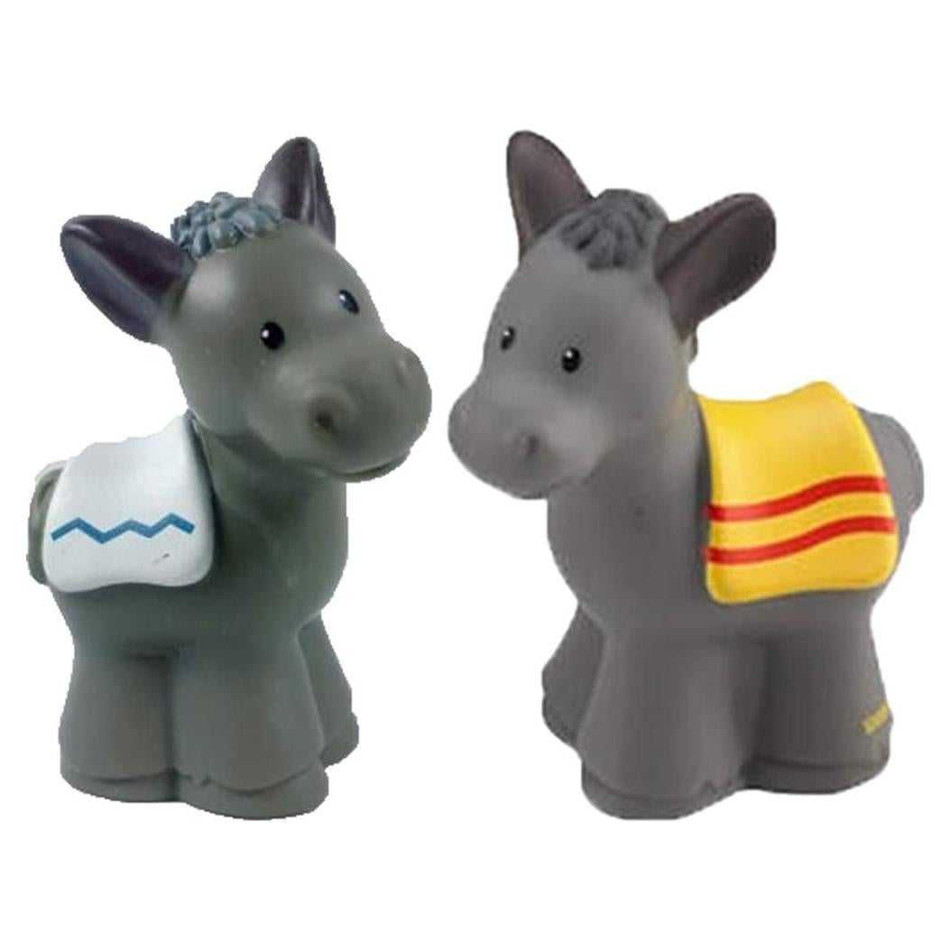 Repuesto Burros Fisher Price Little People Pesebre - Par