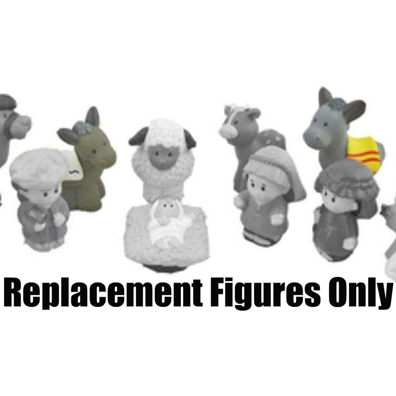 Repuesto Burros Fisher Price Little People Pesebre - Par