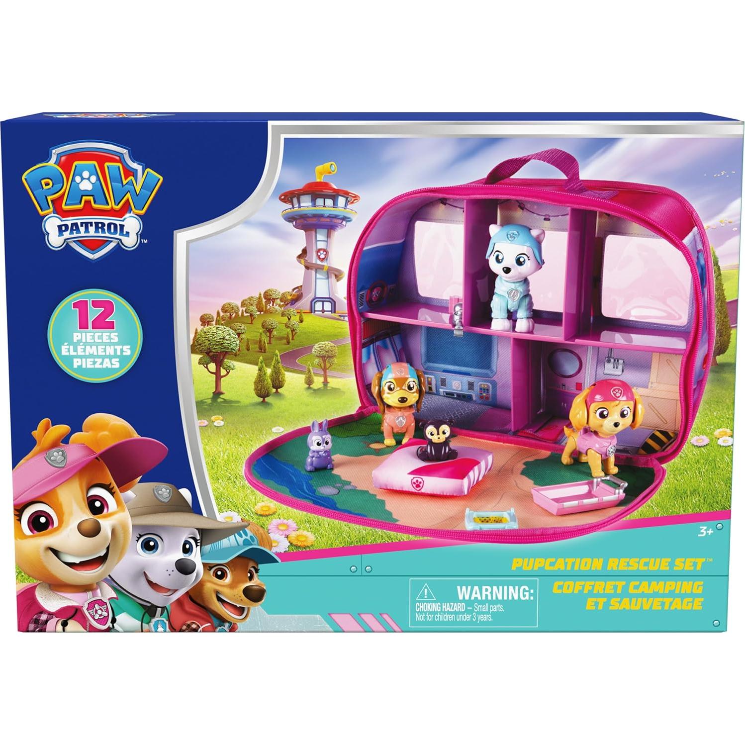 Conjunto de Rescate de Vacaciones PAW Patrol Skye y Everest