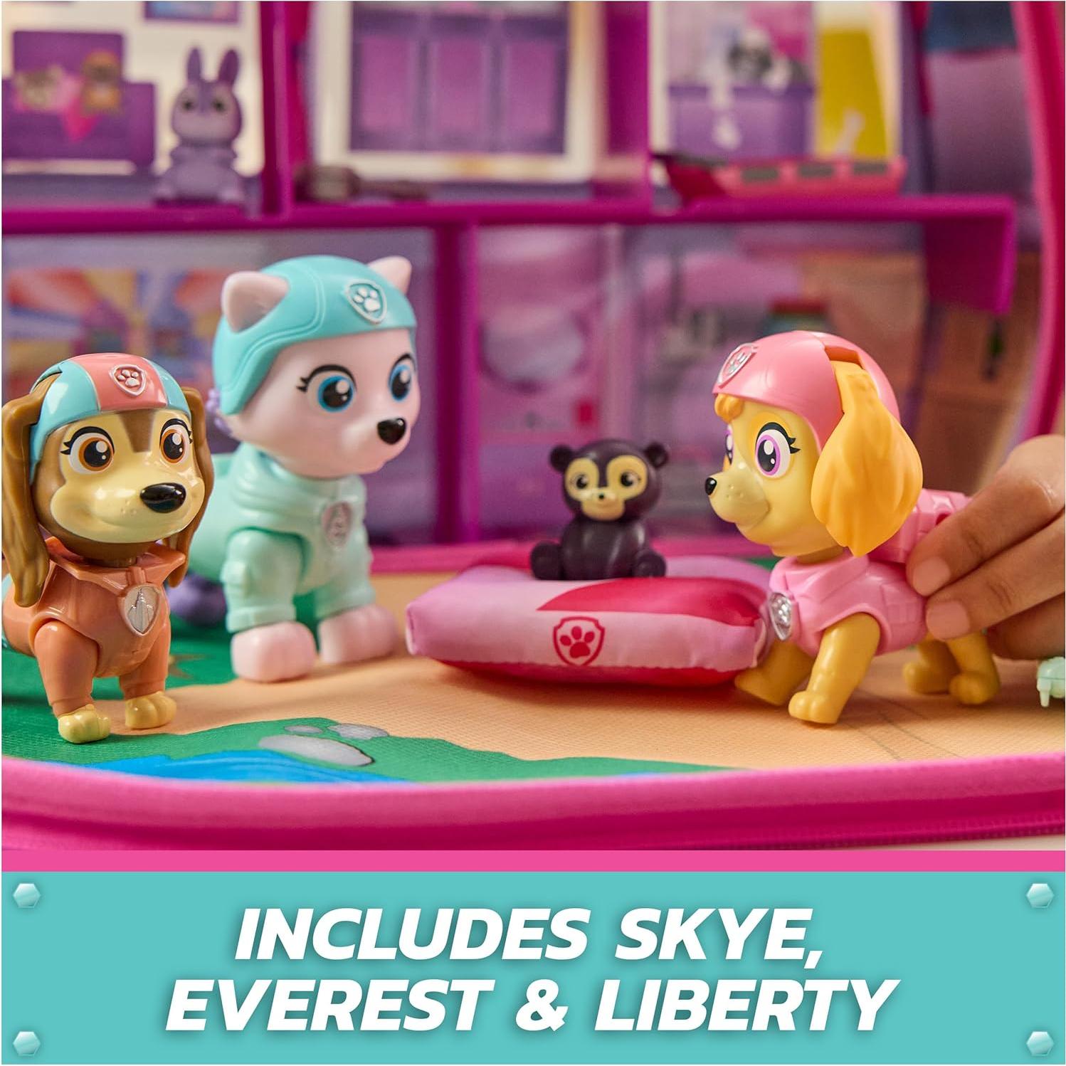 Conjunto de Rescate de Vacaciones PAW Patrol Skye y Everest