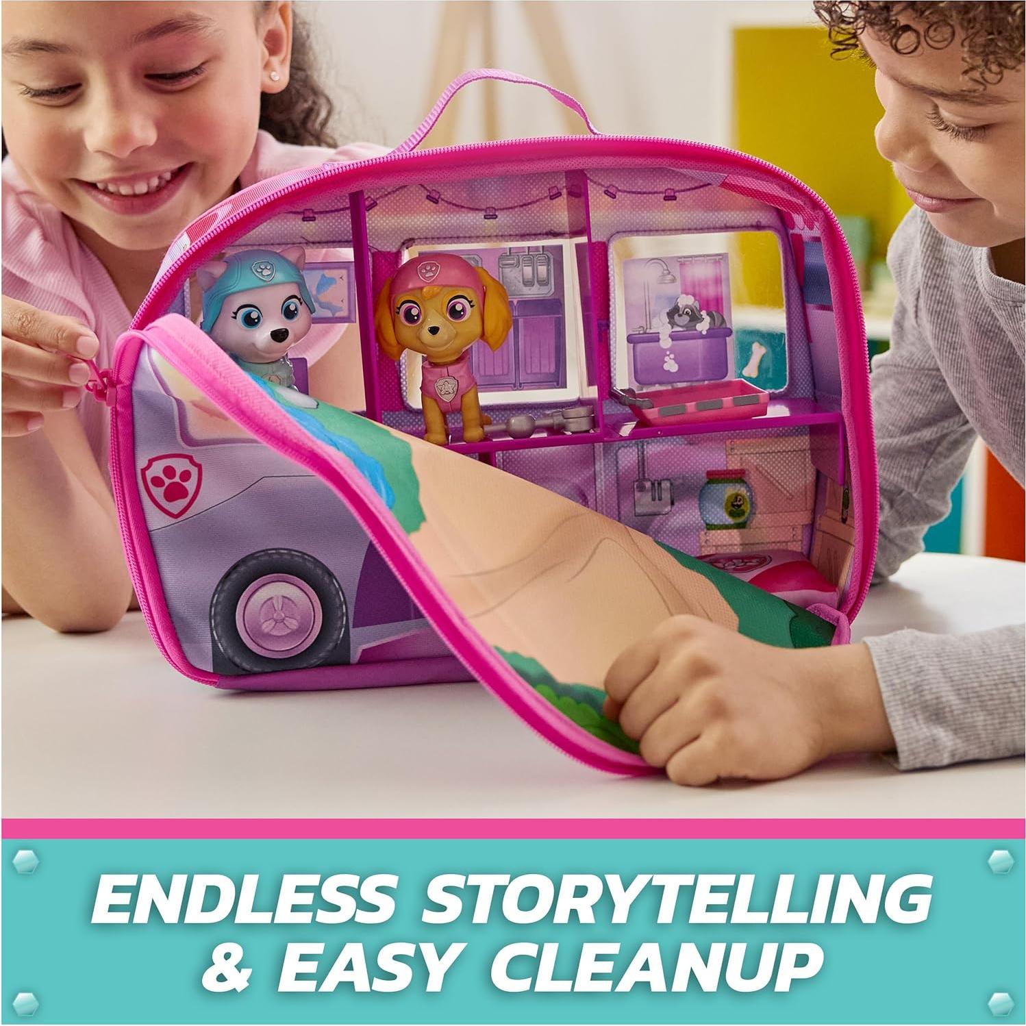 Conjunto de Rescate de Vacaciones PAW Patrol Skye y Everest