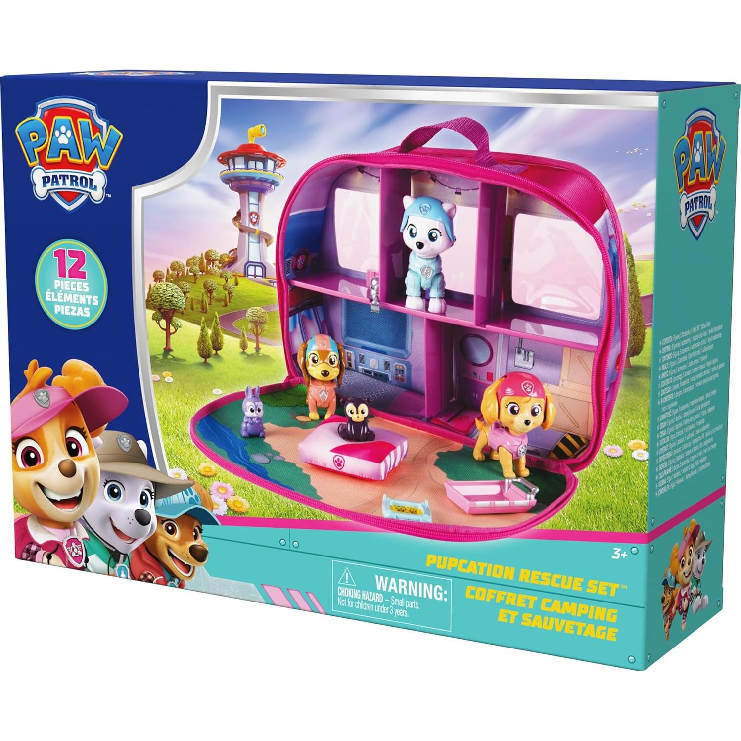 Conjunto de Rescate de Vacaciones PAW Patrol Skye y Everest