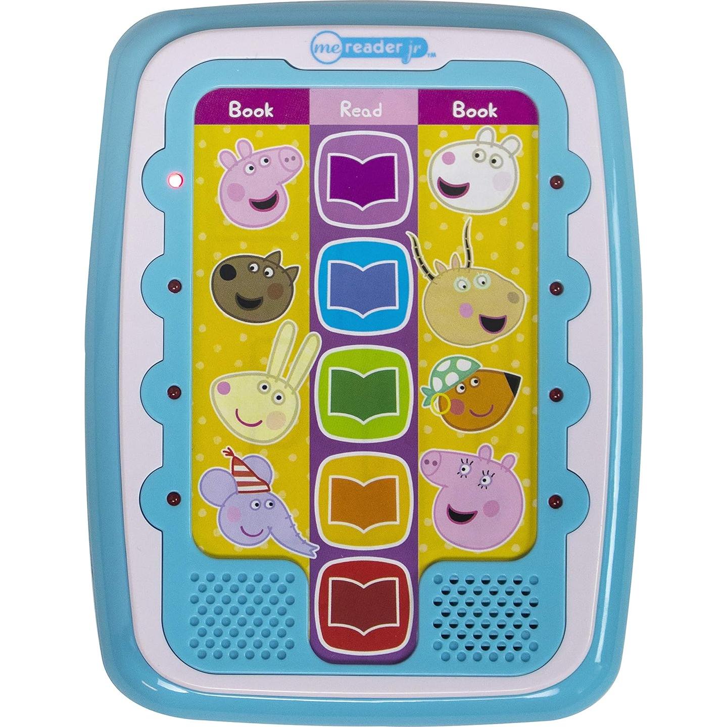 Peppa Pig - Electronic Me Reader Jr and 8 Look and Find Sound Book Library - PI Kids
