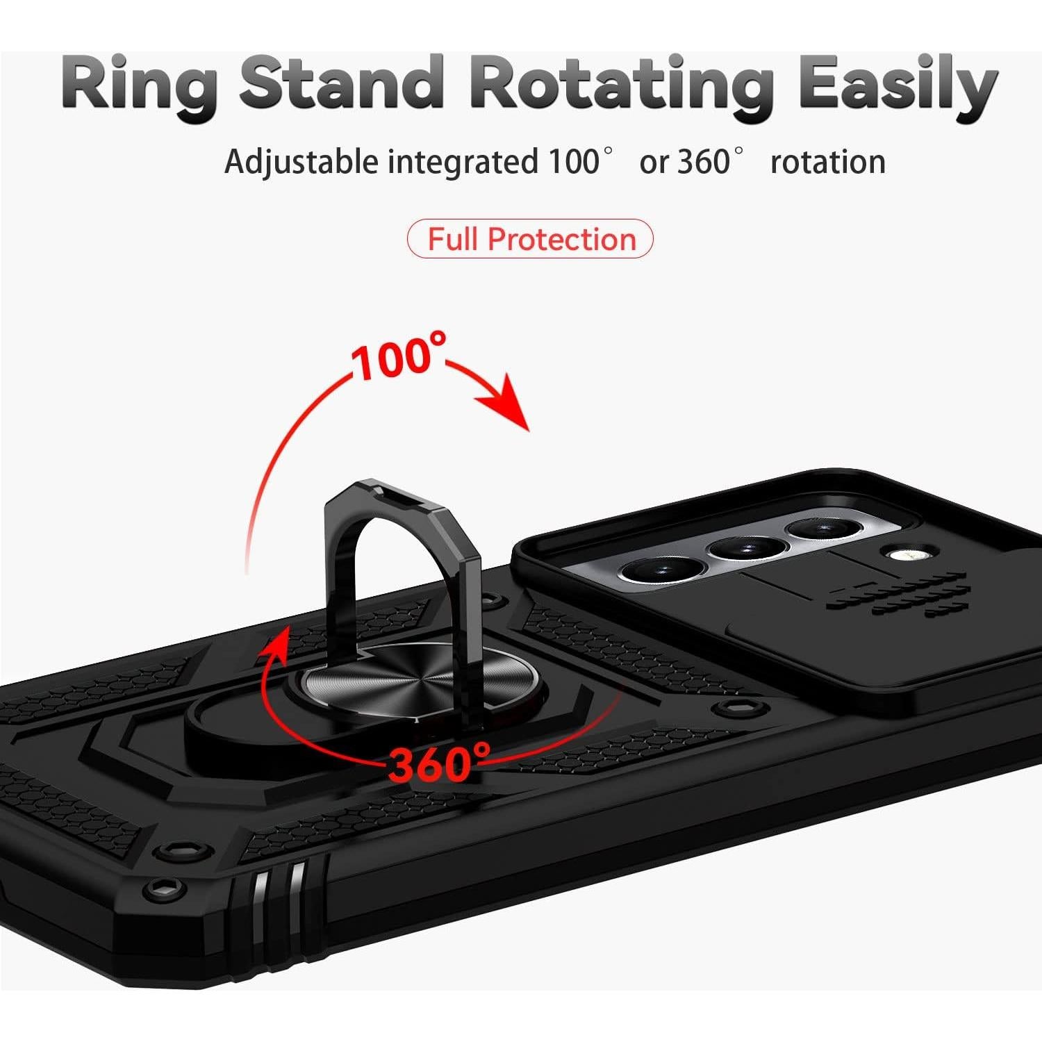 Funda Samsung Galaxy S22 Plus 5G con Soporte y Protector HD