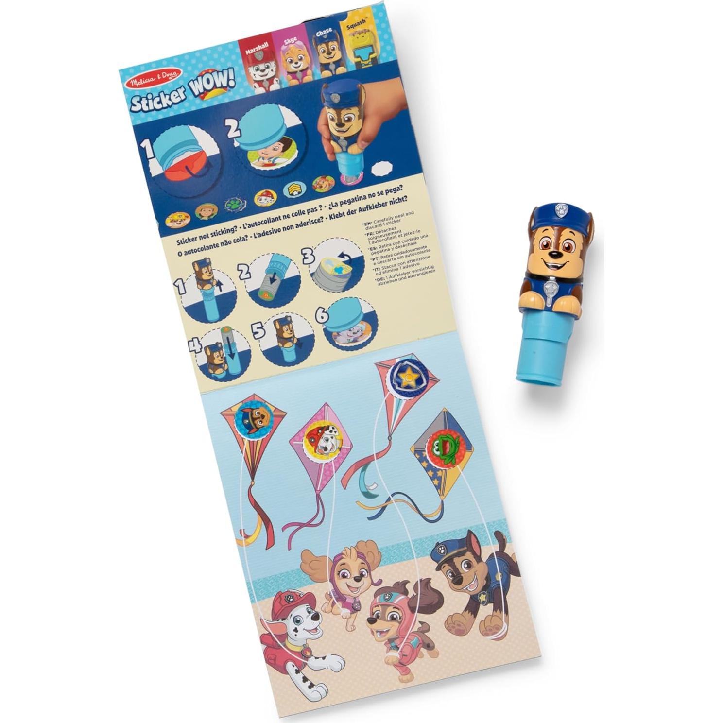 Bloc de Actividades Melissa & Doug PAW Patrol Chase 24 Páginas