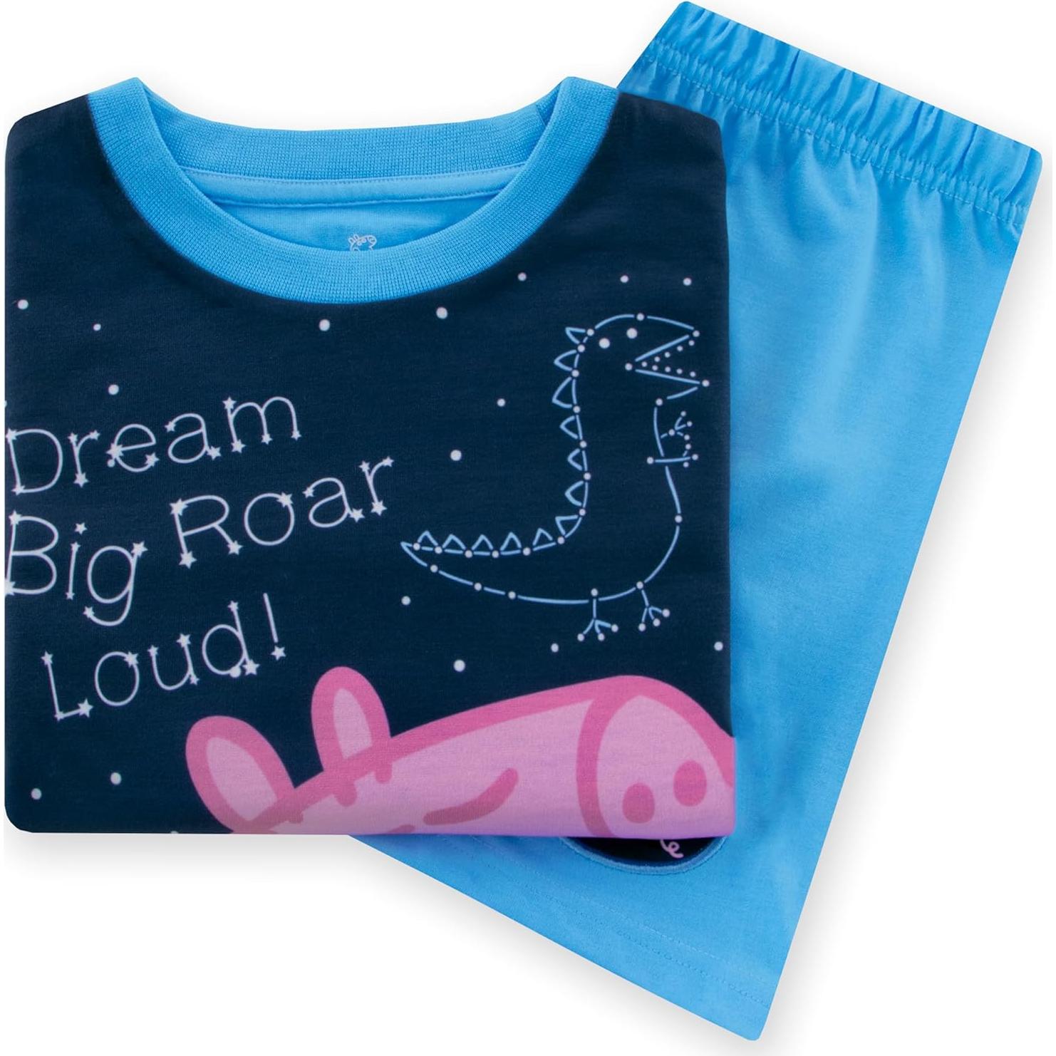 Pijamas de Peppa Pig para Niños - Manga Corta y Cortos