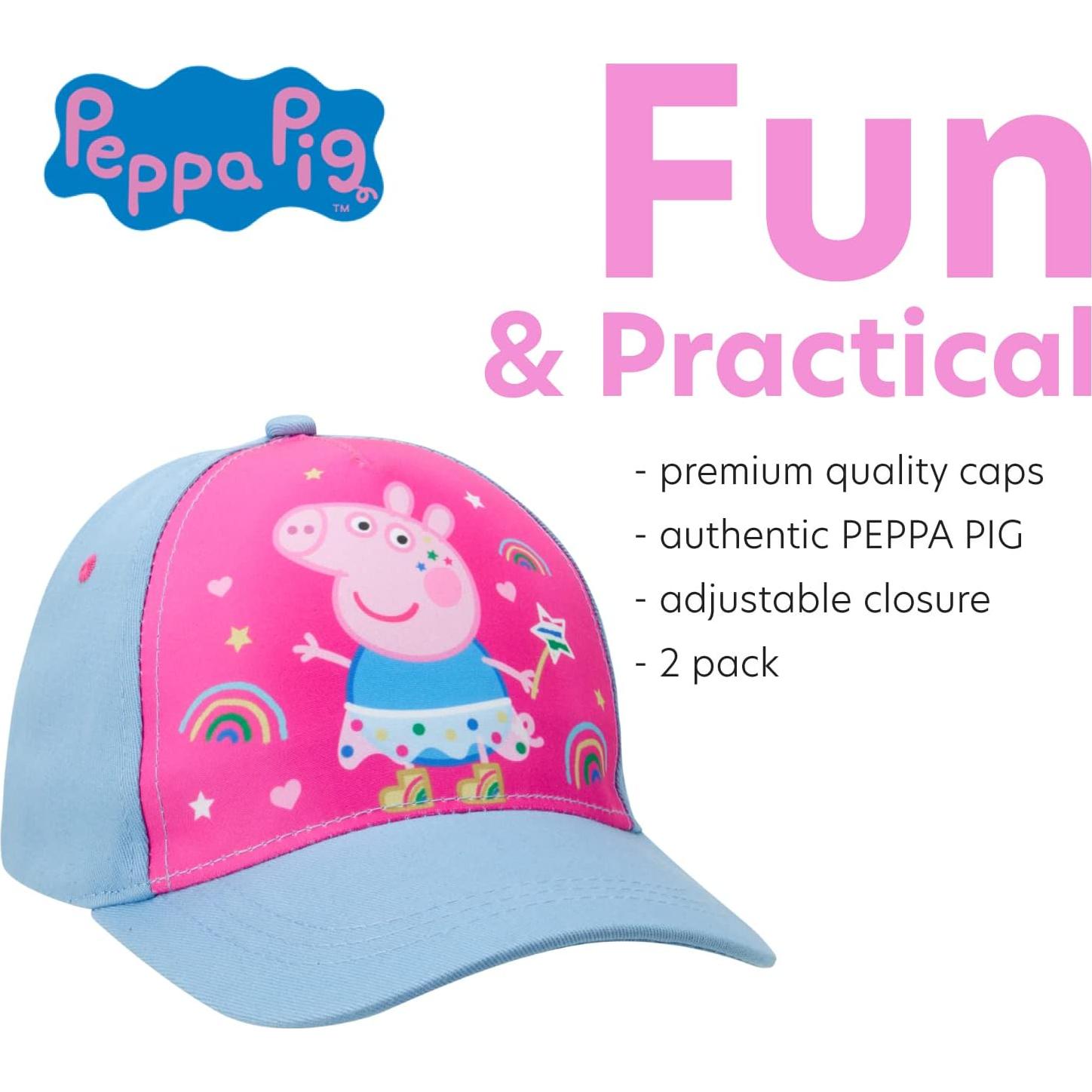 Gorra de béisbol Peppa Pig Hasbro - Ajustable 2-4 años