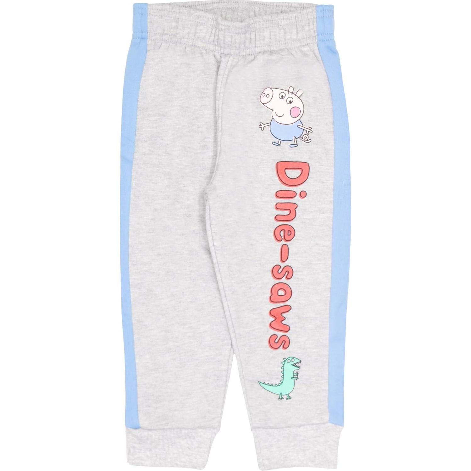Conjunto de Forro Polar Peppa Pig George 2 Piezas Sudadera y Joggers