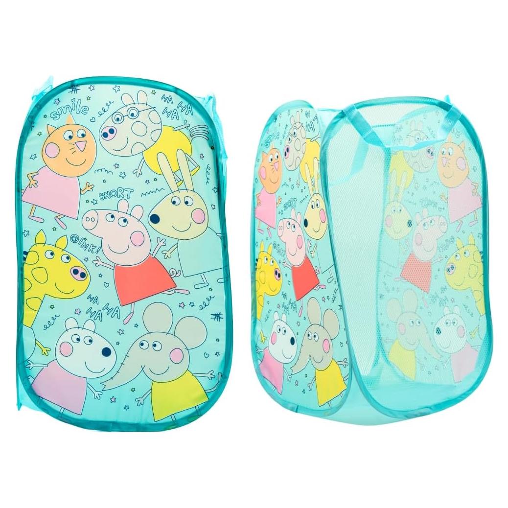 Cesta de Almacenamiento Colapsable Peppa Pig 70L